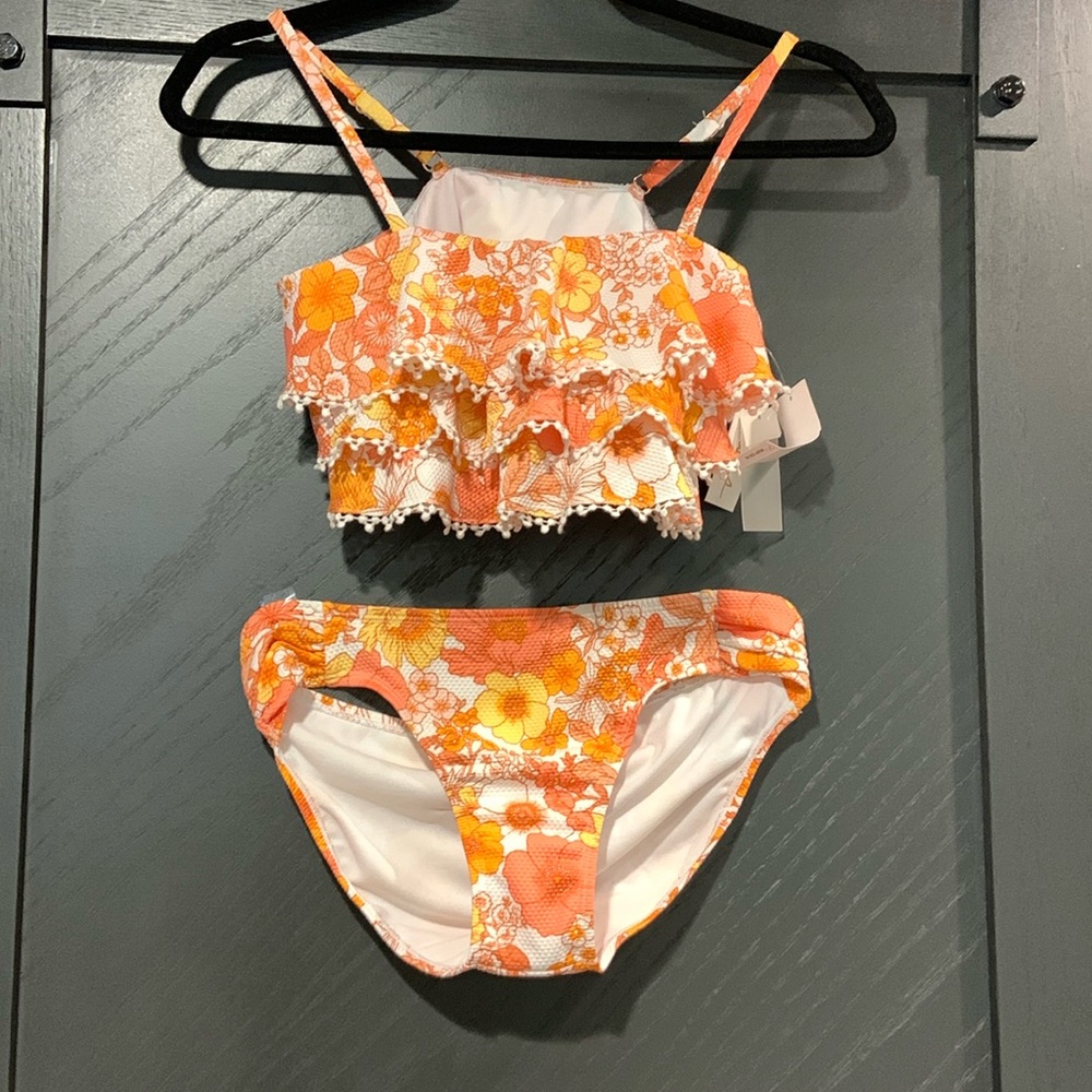 RAISINS girls two piece swimsuit